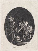 KG 02734
<br/>
Onthoofding van Johannes de Doper
<br/>
<em>Goudt, Hendrik (1585 - 1630)</em>